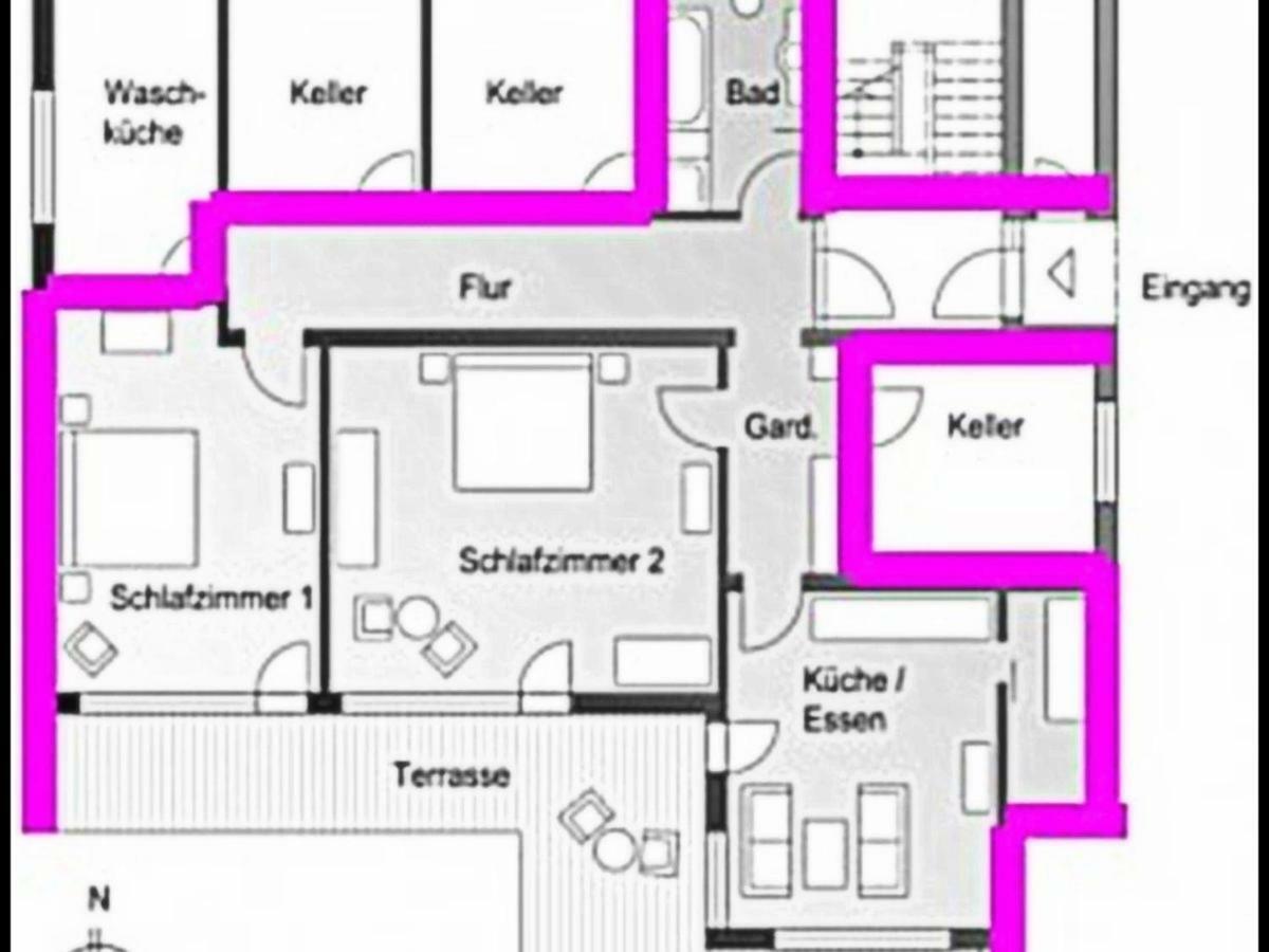 Ferienwohnung Karin Шотен Екстериор снимка
